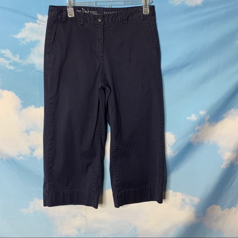 Talbots- The Deck Blue Capri size 6 Petite